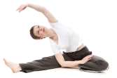 Cvičení svalů - Roztažení nohou