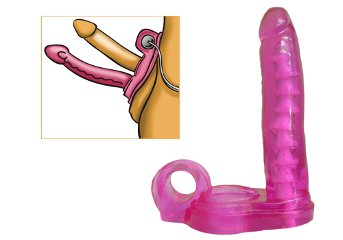 Anální a Vaginální Připínací Penis Pro Muže